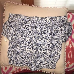 LF off the shoulder crop top